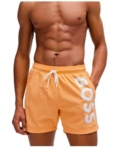 BOSS Zwempak Voor - Oranje