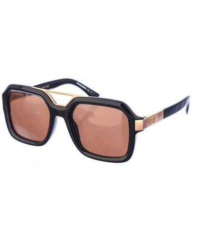 DSquared² Square Shaped Acetate Sunglasses D20029S - Black