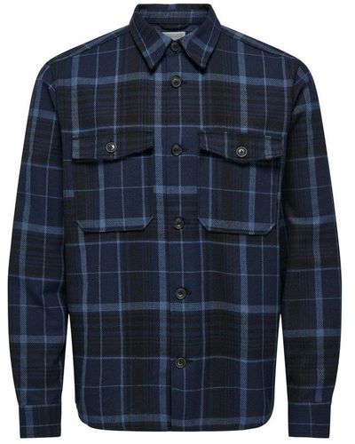 Only & Sons Shirt - Blauw