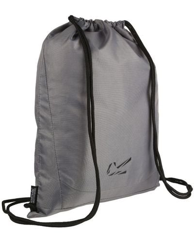 Regatta Shilton Drawstring Drawcord Gym Bag - Grey
