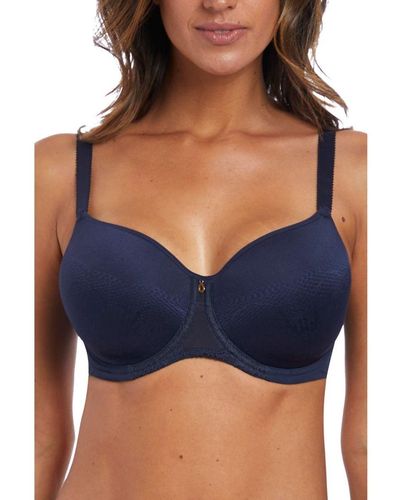 Fantasie Twilight Underwired Rebecca Moulded Spacer Full Cup Bra - Blue