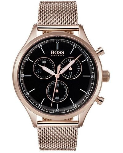 BOSS ' Companion Chronograph Watch 1513548 Metal - Multicolour