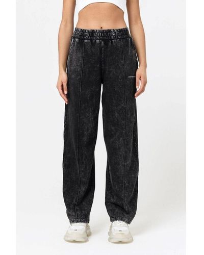 Good For Nothing Cotton Acid Wash Relaxed Joggers - Black