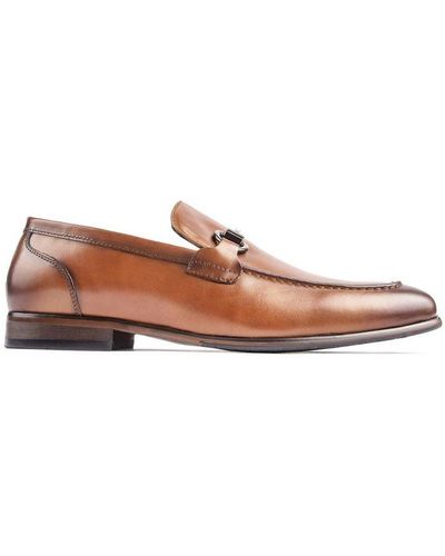 Sole Sapley Snaffle Loafer Shoes Leather - Brown