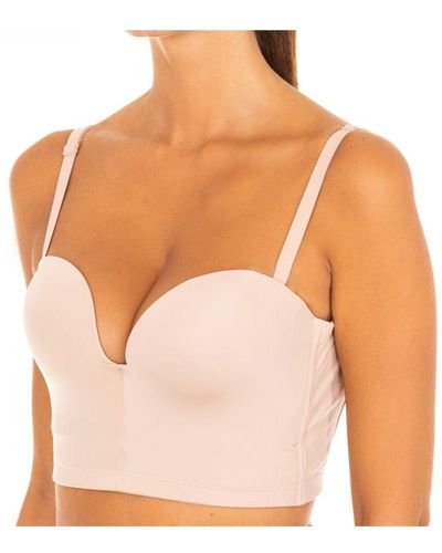 Wonderbra Push Up Bra With Underwire And Adjustable Straps W08Kz - Natural