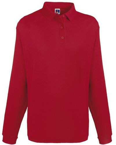 Russell Europe Heavy Duty Collar Sweatshirt (Classic) - Red