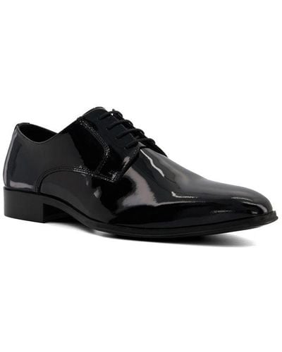 Dune Sheer - Smart Patent Gibson Shoes Leather - Black
