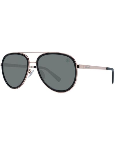 Timberland Aviator Rose Polarized Mirrored Tb9262-D Metal (Archived) - Black