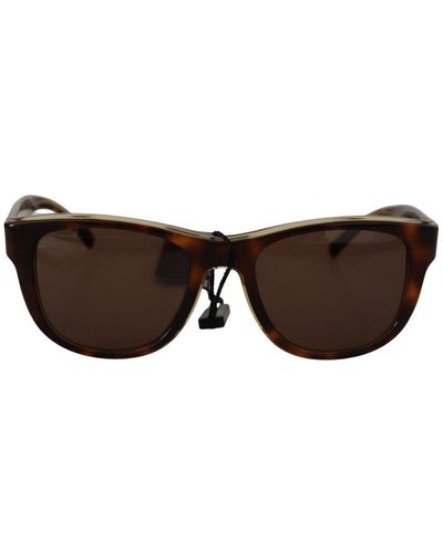 Dolce & Gabbana Gorgeous Mirror Lens Sunglasses - Brown