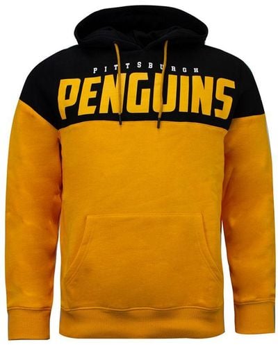 Fanatics Nhl Pittsburgh Penguins Ghoodie - Orange