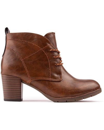 Marco Tozzi Pixie Boots - Brown