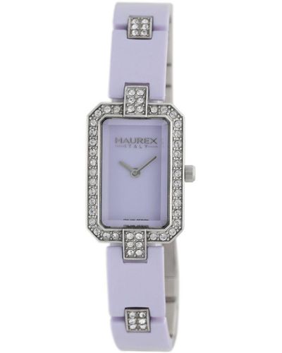 Haurex Italy Miroir Lilac Watch - Grey