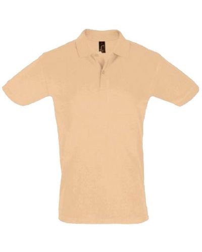 Sol's Perfect Pique Short Sleeve Polo Shirt () Cotton - Natural