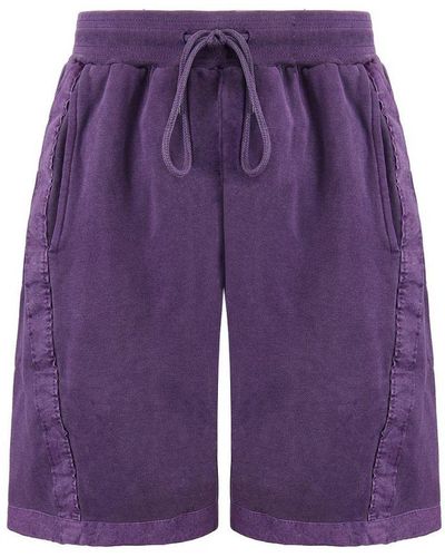 Mitchell & Ness Washed Out Swigman Shorts Cotton - Purple
