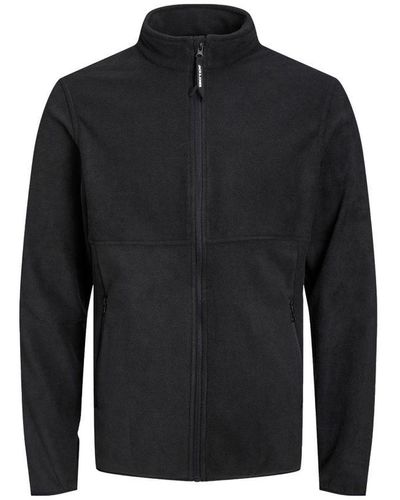 Jack & Jones Fleece Jacket Long Sleeve - Black