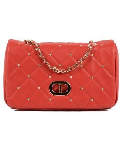Dee Ocleppo Venezia Quilted Flap Bag - Red