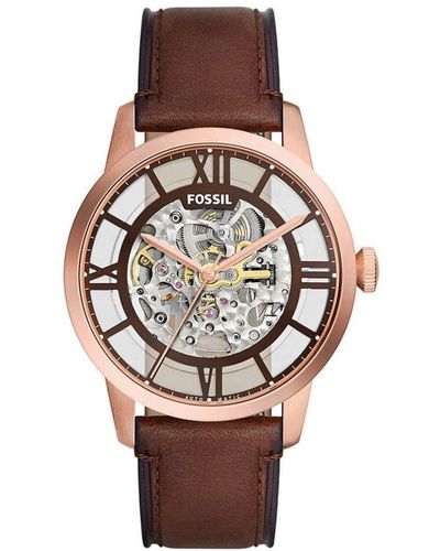 Fossil Townsman Watch Me3259 Leather (Archived) - Brown
