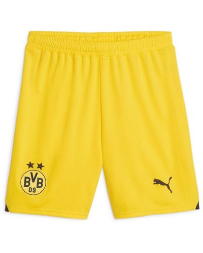 PUMA Borussia Dortmund Football Shorts - Yellow