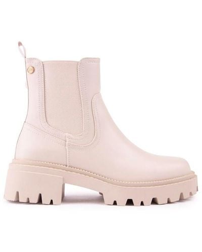 Xti Cleated Boots - Pink