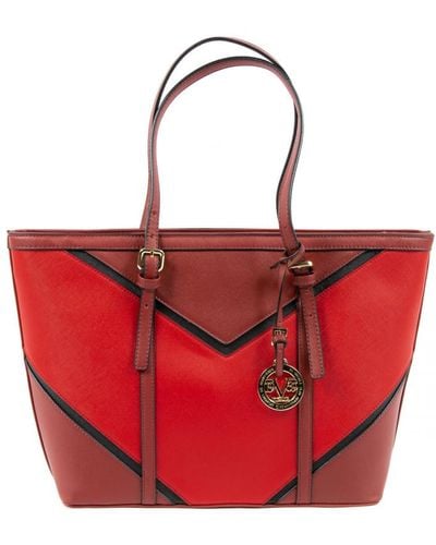 Versace 1969 Abbigliamento Sportivo Srl Milano Italia V Handbag Morena - Red
