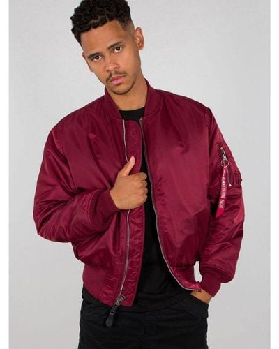 Alpha Industries Ma-1 Bomber Jacket - Red