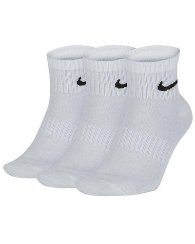 Nike Dry Cushion Everyday Ankle Socks (3 Pairs) - Grey