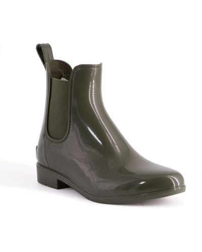 Aus Wooli Australia Rainboots With Sheepskin Insole Included Leather - Brown
