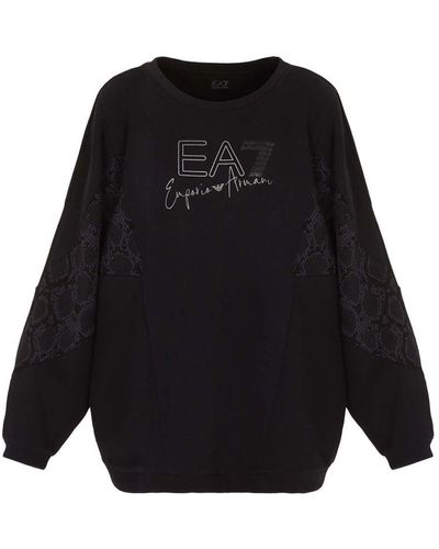EA7 Sweatshirts - Zwart