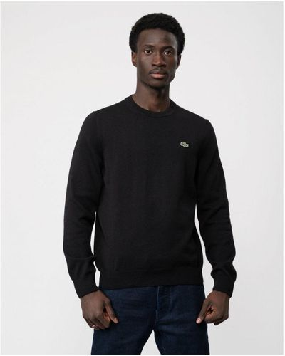 Lacoste Organic Cotton Jumper - Black