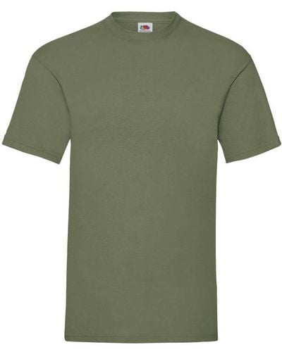 Fruit Of The Loom Valueweight Short Sleeve T-Shirt (Classic) - Green