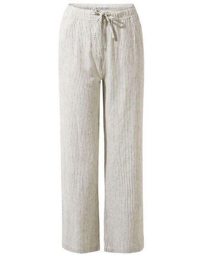 Craghoppers Ladies Linah Striped Lounge Trousers (Cool/) - Grey