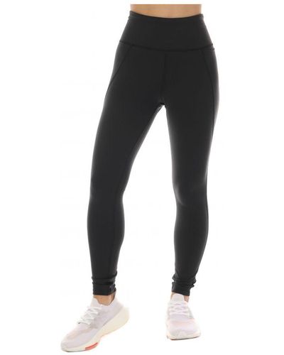 Reebok Womenss Lux High-Waisted Tights - Black