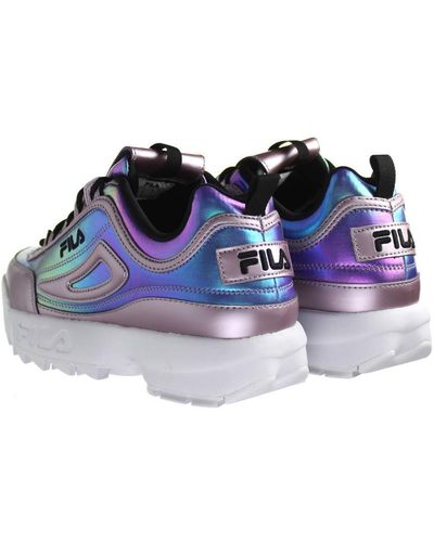 Fila Disruptor F Low Multicoloured Trainers - Purple