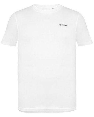 Firetrap Trek T-Shirt - White