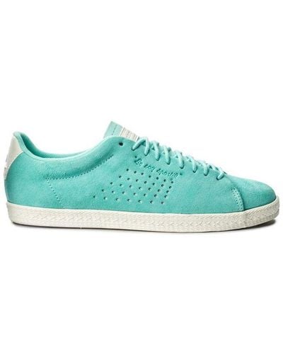Le Coq Sportif Charline Blue Trainers Leather - Green