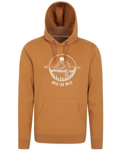 Mountain Warehouse Into The Wild Hoodie (mosterd) - Bruin