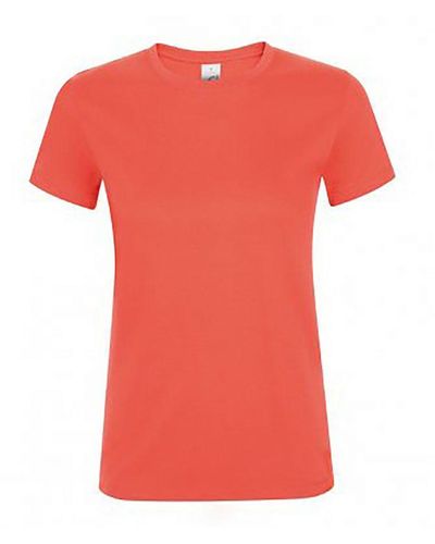 Sol's Ladies Regent Short Sleeve T-Shirt () - Pink