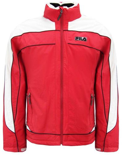 Fila Thermore Red/white Snow Coat