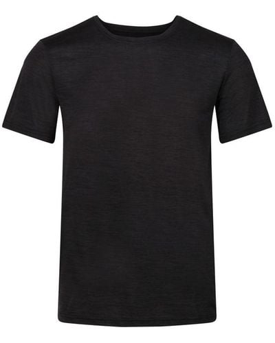 Regatta Fingal Edition Marl T-Shirt ( Marl) - Black