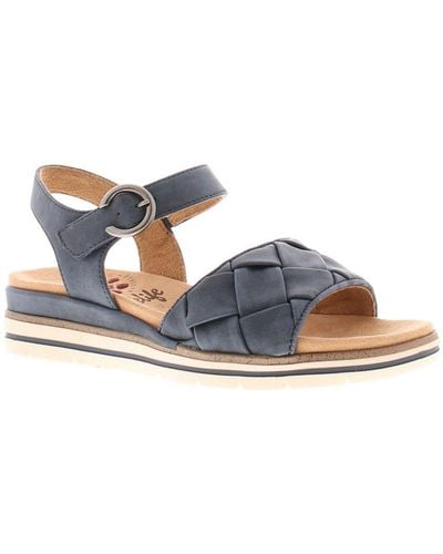 Relife Fashion Sandals Retain Buckle - Blue