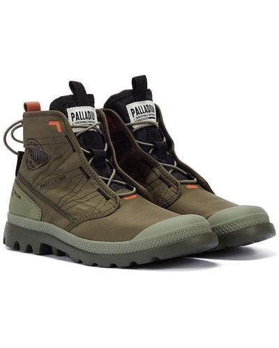 Palladium Pampa Travel Lite Boots - Brown
