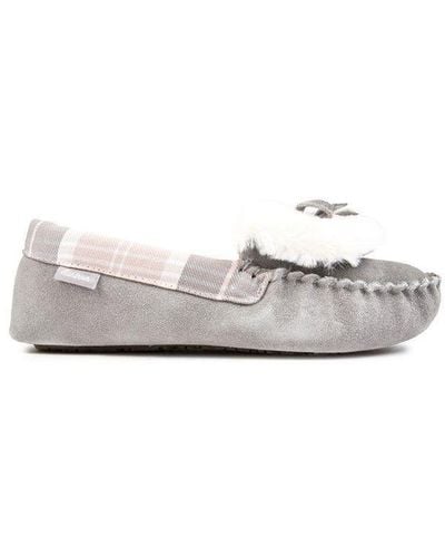 Barbour Darcie Slippers - White