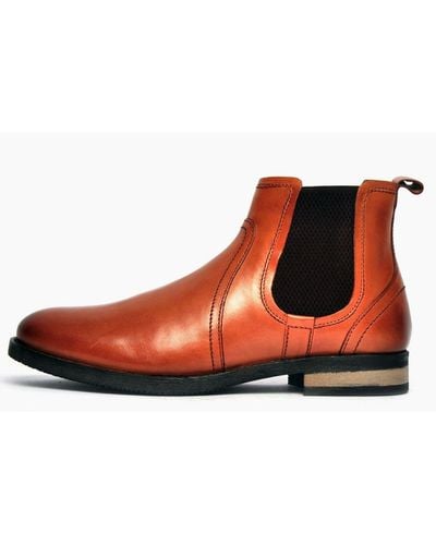 Catesby England Palmdale Leather - Red