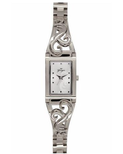 Yonger & Bresson And Watch With Dial Stainless Steel - White