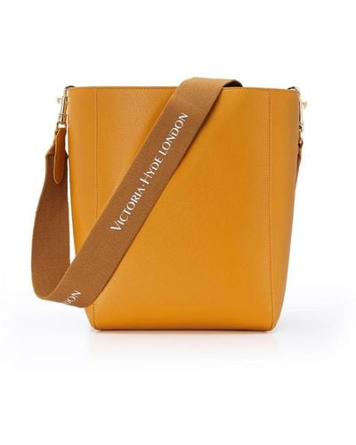 Victoria Hyde London Romi Shoulder Bag Leather - Orange