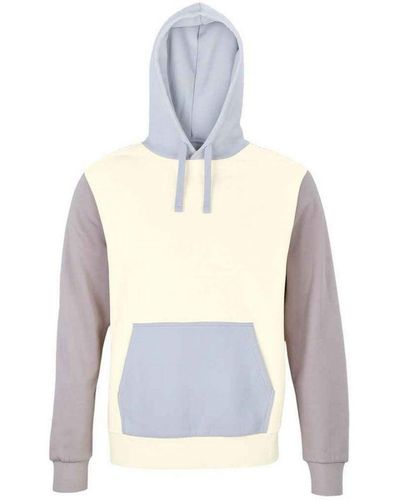 Sol's Adult Collins Contrast Organic Hoodie () - White