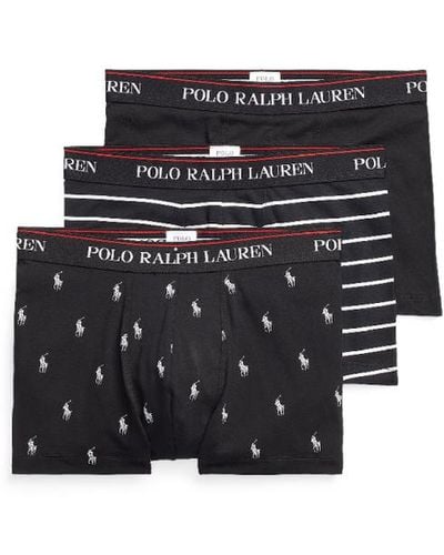 Polo Ralph Lauren 3 Pack Of Classic Underpants - Black