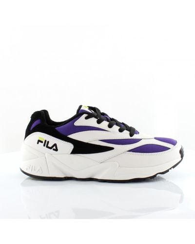 Fila V94m Low White/purple Trainers