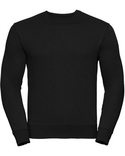 Russell Authentic Sweatshirt (Slimmer Cut) () - Black