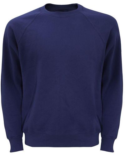 Fruit Of The Loom Raglan Mouwen Belcoro® Sweatshirt (donker Marine) - Blauw